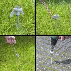 PROPLUS Pro Plus Tentharing Set - 20 Stuks - Ø 7 X 200 Mm - Schroefbaar - Adapter + Koffer 15 PROPLUS Pro Plus Tentharing Set - 20 Stuks - Ø 7 X 200 Mm - Schroefbaar - Adapter + Koffer -Winkel Voor Kampeerartikelen 1200x1200 37