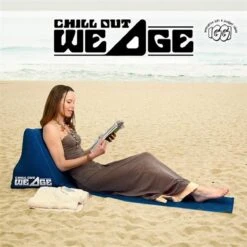 CKB LTD - Chill Out - Luchtbed - Campingstoel - Wedge Opblaasbare Ligstoel - Blauw Strandstoel 1 Persoons Volwassen Luchtbedden Kampeerstoel Vouwstoel Stoel Slaapmatje Slaapmatten Opvouwbaar Volwassenen Tuinstoel Opblaasstoel Kampeerstoelen Lucht -Winkel Voor Kampeerartikelen 1200x1200 460