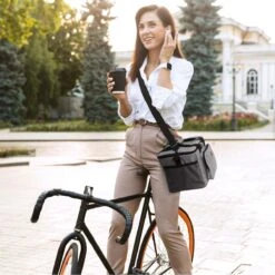 Packaway 4 Laags Geïsoleerde Koeltas - Lunchtas 15 Liter - Grijs -Winkel Voor Kampeerartikelen 1200x1200 562