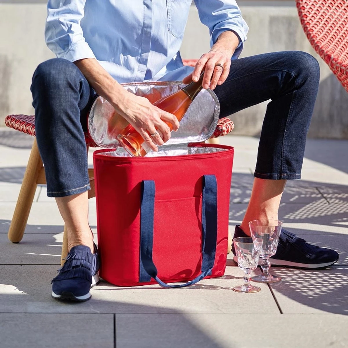 Reisenthel Thermoshopper Koeltas - 15L - Zwart 9 Reisenthel Thermoshopper Koeltas - 15L - Zwart - Afbeelding 7