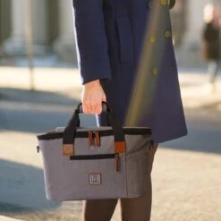 Brisby 4 Laags Geïsoleerde Koeltas - Boodschappentas 21 Liter - Grijs -Winkel Voor Kampeerartikelen 1200x1200 620