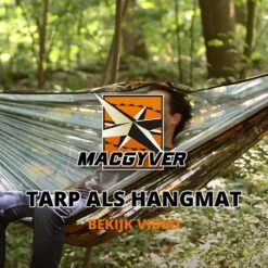 MacGyver® ‘3-in-1’ Tent | Tarp – Schaduwdoek – Hangmat | Strandtent | Outdoor-tent | Shelter | Vistent | 280 X 280 Cm | Camouflage | Waterdicht | Lichtgewicht -Winkel Voor Kampeerartikelen 1200x1200 63