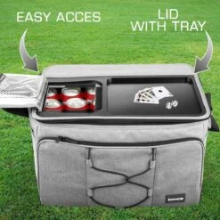 Bomoe Opvouwbare Koeltas IceBreezer KT43 - Koelbox Voor Onderweg - 43x32x28 Cm - 45 Liter - Picknicktas Perfect Voor Barbecues Of Festivals 18 Bomoe Opvouwbare Koeltas IceBreezer KT43 - Koelbox Voor Onderweg - 43x32x28 Cm - 45 Liter - Picknicktas Perfect Voor Barbecues Of Festivals -Winkel Voor Kampeerartikelen 1200x1200 673