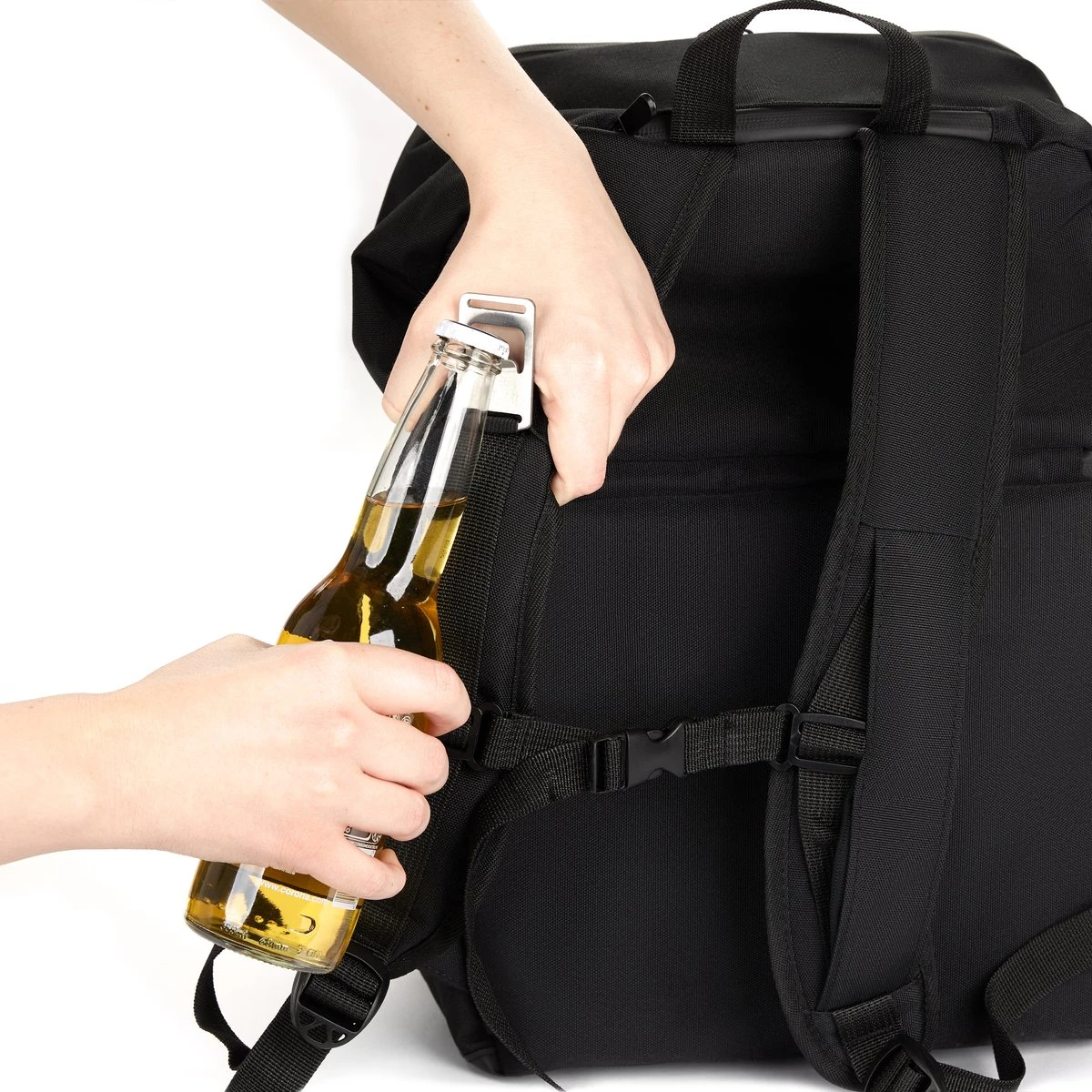 Sunflake Koeltas Rugzak (28L) - Geschikt Voor 16 Blikjes - Lunchtas Voor Dames En Heren - Zwart 10 Sunflake Koeltas Rugzak (28L) - Geschikt Voor 16 Blikjes - Lunchtas Voor Dames En Heren - Zwart - Afbeelding 8