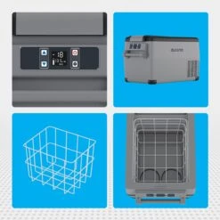 Auronic Elektrische Koelbox - 30.4L - Compressor - 12V En 240V - Grijs -Winkel Voor Kampeerartikelen 1200x1200 711