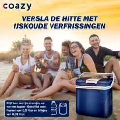 Coazy Koelbox 24L Elektrisch 12v 230 Volt - Met ECO Modus Voor Auto & Camping - Elektrische Frigobox Klein - Verkoelt En Verwarmt - Eco Modus - MiniBar - Electrische Mini Koelkast -Winkel Voor Kampeerartikelen 1200x1200 786