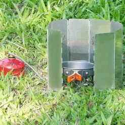 IBright Kookwindscherm - 12 Delig - 24cm Hoog - Kamperen -Opvouwbaar - Universeel 11 IBright Kookwindscherm - 12 Delig - 24cm Hoog - Kamperen -Opvouwbaar - Universeel -Winkel Voor Kampeerartikelen 1200x1200 970