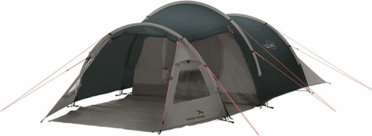 Easy Camp Tunneltent 4-persoons Spirit 300 Staalgrijs En Blauw 3 Easy Camp Tunneltent 4-persoons Spirit 300 Staalgrijs En Blauw