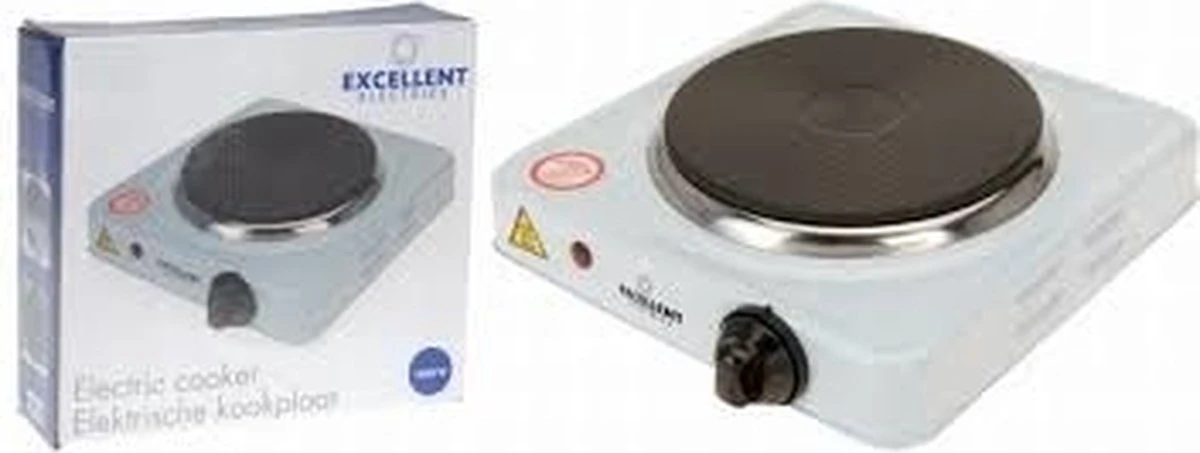 Kookplaat Basic Ø 16 Cm Elektrisch Wit Enkel Pits 1000W 5-standen 22 X 22 X 7 Cm 9 Kookplaat Basic Ø 16 Cm Elektrisch Wit Enkel Pits 1000W 5-standen 22 X 22 X 7 Cm - Afbeelding 7