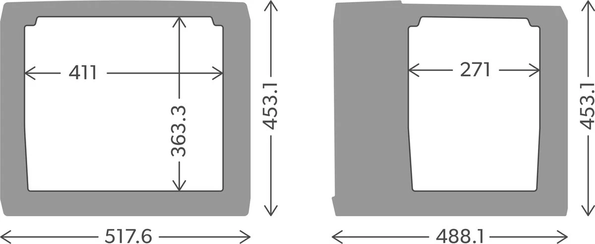 Dometic Coolfun CK40D Hybrid Koelbox - 38 Liter - 12/230v 5 Dometic Coolfun CK40D Hybrid Koelbox - 38 Liter - 12/230v - Afbeelding 3