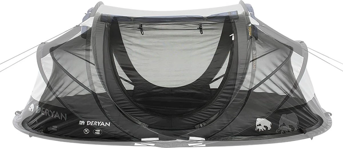 Deryan Luxe Pop-up Reisklamboe - Lichtgewicht 2 Persoons Klamboe – Geimpregneerd - Slaapcompartiment Voor Tent - Binnentent 11 Deryan Luxe Pop-up Reisklamboe - Lichtgewicht 2 Persoons Klamboe – Geimpregneerd - Slaapcompartiment Voor Tent - Binnentent - Afbeelding 9