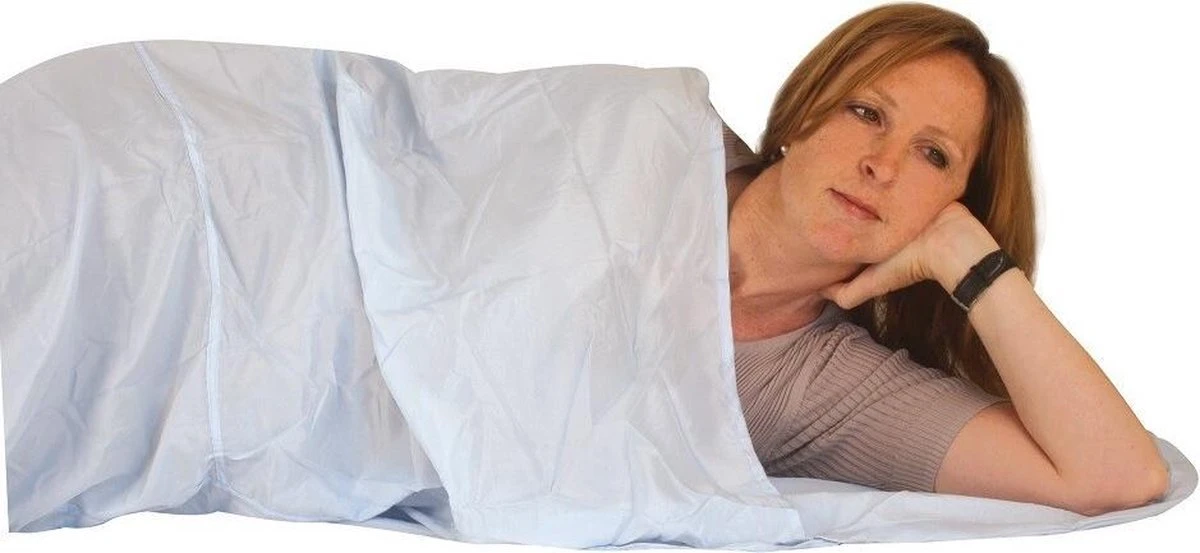 Travelsafe Cotton Inlet - Deken - 1pers. - Beige/ Brown 3 Travelsafe Cotton Inlet - Deken - 1pers. - Beige/ Brown