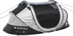 Deryan Cocoon Pop Up Tent - Slaapzak - Luchtbed - Luchtpomp - 4 Persoons - Zilver 30 Deryan Cocoon Pop Up Tent - Slaapzak - Luchtbed - Luchtpomp - 4 Persoons - Zilver -Winkel Voor Kampeerartikelen 1200x588 7