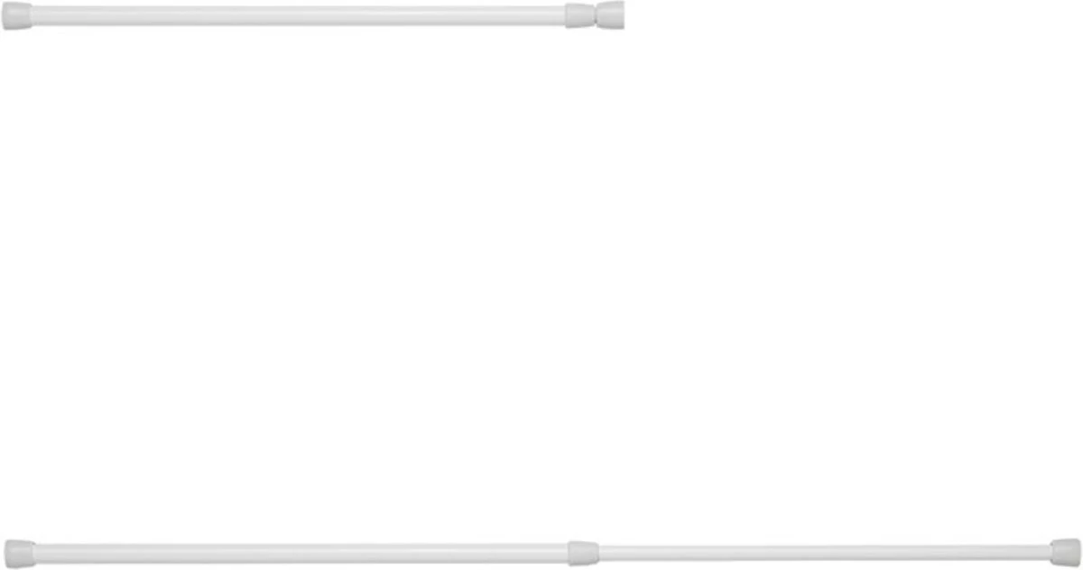 PROPLUS Pro Plus Vastzetstang - Uitschuifbaar - 41 T/m 71 Cm - Wit 4 PROPLUS Pro Plus Vastzetstang - Uitschuifbaar - 41 T/m 71 Cm - Wit - Afbeelding 2