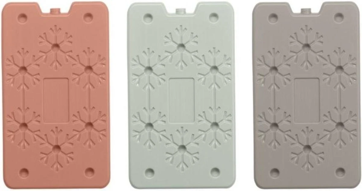 Orange85 Koelelementen - 3 Stuks - 25 X 14 Cm - 3 Kleuren - 400 Gram 3 Orange85 Koelelementen - 3 Stuks - 25 X 14 Cm - 3 Kleuren - 400 Gram