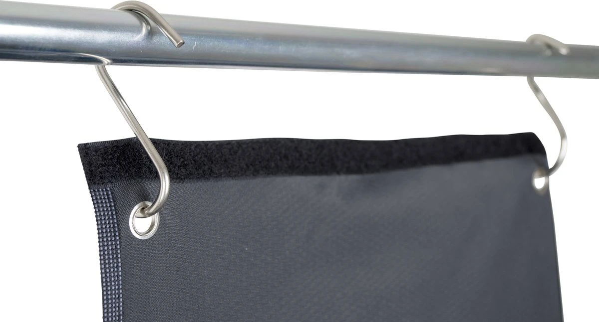 Bo-Camp - Tentorganizer - 4-vaks - 2 Deurtjes - 35x35x131 Cm - Grijs 6 Bo-Camp - Tentorganizer - 4-vaks - 2 Deurtjes - 35x35x131 Cm - Grijs - Afbeelding 4