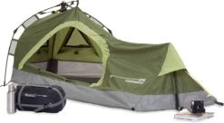 Where Tomorrow Solo Tent 225X100X57 Cm - Groen - 1 Persoons -Winkel Voor Kampeerartikelen 1200x661