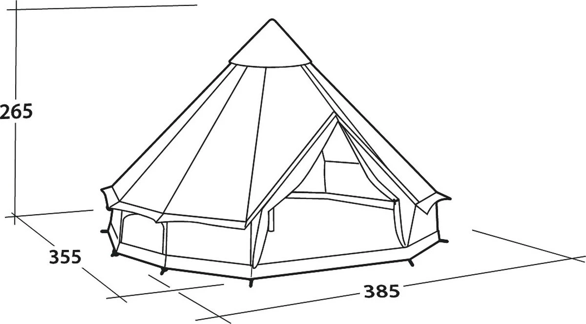 Easy Camp Moonlight Bell-Tipi Tent 20 Easy Camp Moonlight Bell-Tipi Tent - Afbeelding 18