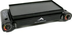 T&S - Draagbaar Dubbel Gasvuur Met Grillplaat En Transportkist - Camping Kooktoestel - Kookstel - Bakplaat - Gasfornuis - 2 Pits - Elektrische Ontsteking - Kookvuur - Kampeer Vuur -Winkel Voor Kampeerartikelen 1200x670 1