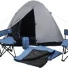 MaxxSport Camping Set - 2 Persoons - Tent + Slaapzakken + Campingstoelen - 200x190x120cm -Winkel Voor Kampeerartikelen 1200x682 2