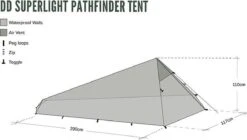Dd Superlight Pathfinder Tent - Groen - 2 Persoons 16 Dd Superlight Pathfinder Tent - Groen - 2 Persoons -Winkel Voor Kampeerartikelen 1200x682 3