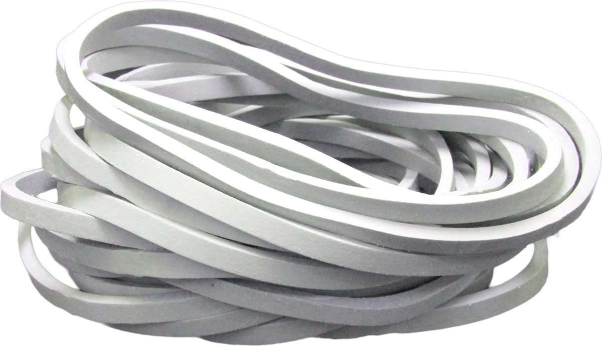 100 Stuks - Tent Elastiek –grijs - Diameter 90mm - Breedte 5x3mm 2 100 Stuks - Tent Elastiek –grijs - Diameter 90mm - Breedte 5x3mm