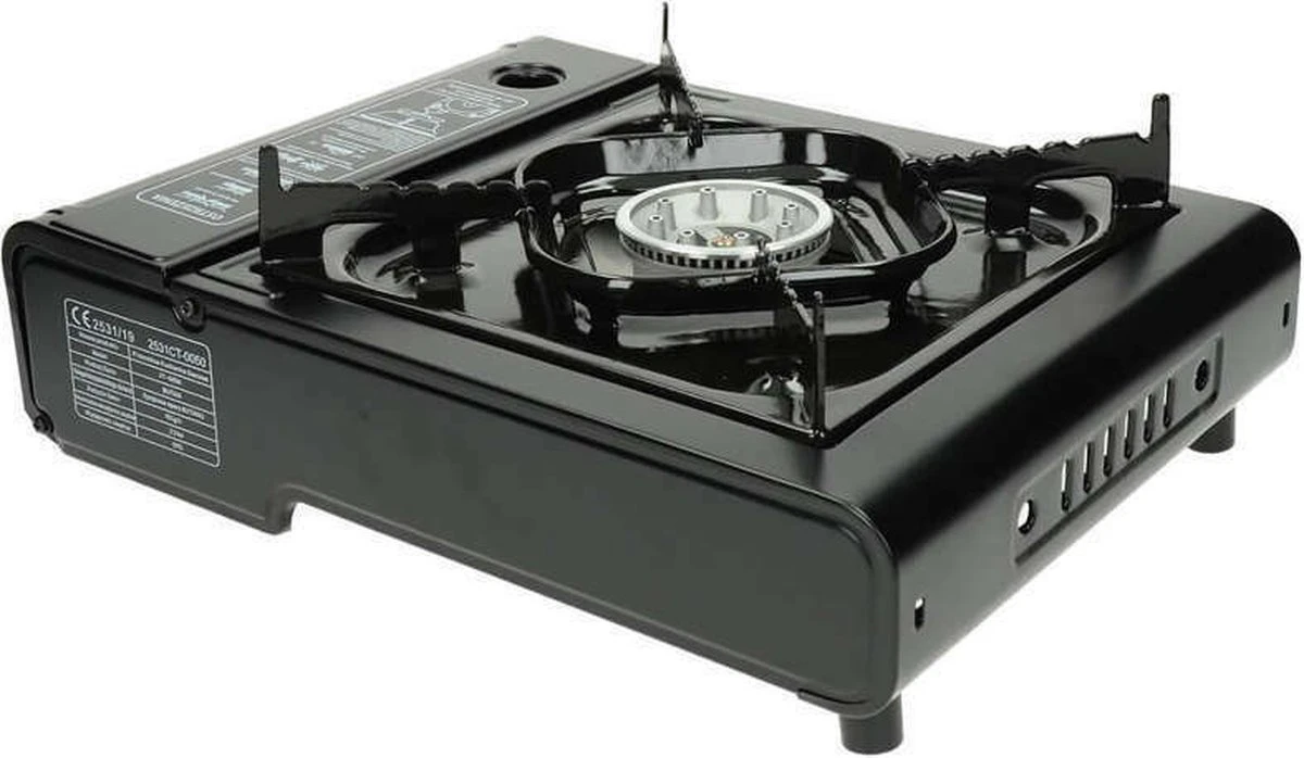 SMH LINE® Camping Kooktoestel - Draagbaar Gasfornuis - Incl. 10x Gasflessen En Koffer 6 SMH LINE® Camping Kooktoestel - Draagbaar Gasfornuis - Incl. 10x Gasflessen En Koffer - Afbeelding 4