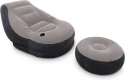 Intex Lounge Stoel - Ultra Lounge - Opblaasbaar - Grijs/zwart -Winkel Voor Kampeerartikelen 1200x771 10