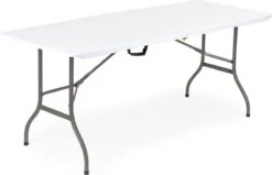 Inklapbare Tafel - Opklaptafel - 180x70x73,5 Cm - Wit -Winkel Voor Kampeerartikelen 1200x771