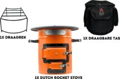 Dutch Rocket Stove - Rocket Stove - Kooktoestel Op Houtvuur - Met Draagtas - Dutch Oven 11 Dutch Rocket Stove - Rocket Stove - Kooktoestel Op Houtvuur - Met Draagtas - Dutch Oven -Winkel Voor Kampeerartikelen 1200x793 8