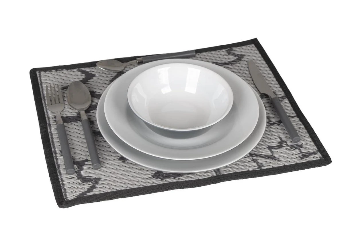 Bo-Camp - Bestekset - In Mandje - 24-Delig - 6 Persoons 5 Bo-Camp - Bestekset - In Mandje - 24-Delig - 6 Persoons - Afbeelding 3