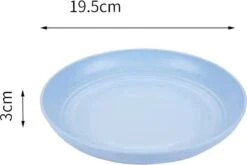 Merkloos Green-goose® Bio-based Borden | Set Van 4 | 19.5x3 Cm | Duurzame, Vaatwasserbestendige Borden Voor Camping, Vakantie Of Picknick | Vaatwasserbestendig -Winkel Voor Kampeerartikelen 1200x801 19