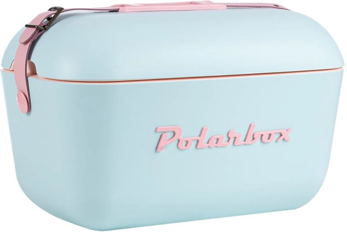 Polarbox Koelbox Met Schouderband - Pop Blauw - 20 Liter - 45x30x(H)27cm 7 Polarbox Koelbox Met Schouderband - Pop Blauw - 20 Liter - 45x30x(H)27cm - Afbeelding 5