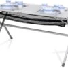 Campart Campingtafel XL TA-0806 - Opvouwbaar, Lichtgewicht En Met Verstelbare Poten - Kampeertafel Inklapbaar Inclusief Opbergtas - 140 X 80 X 70 Cm - Wit -Winkel Voor Kampeerartikelen 1200x811