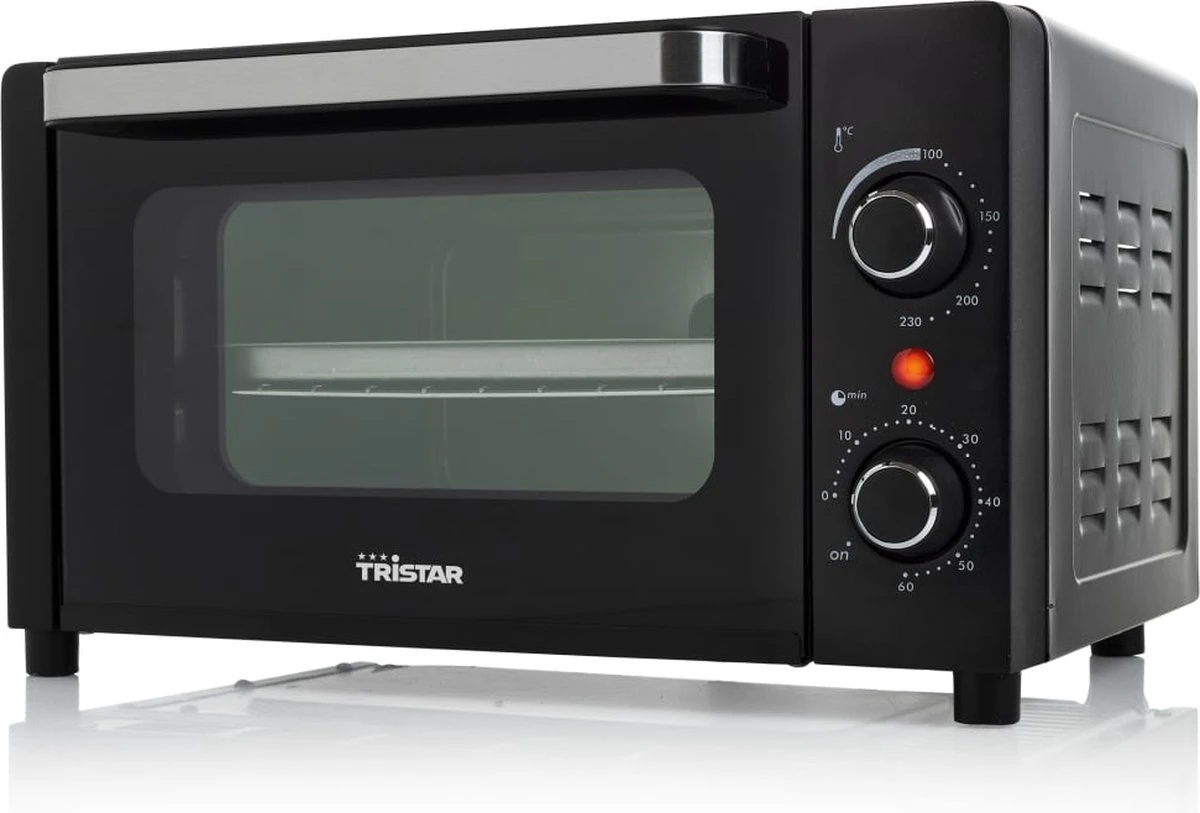 Tristar Oven OV-3615 - Camping Oven 10 Liter - 800 Watt - Vrijstaande Kleine Oven - Zwart 3 Tristar Oven OV-3615 - Camping Oven 10 Liter - 800 Watt - Vrijstaande Kleine Oven - Zwart