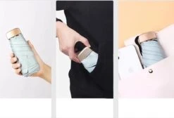 Paraplu Plaza Lichtgewicht Paraplu | Mini Paraplu | Handtas Paraplu | Kleur MINT Groen Paraplu Eco Vriendelijk, Waterdicht En UV -Winkel Voor Kampeerartikelen 1200x814 5