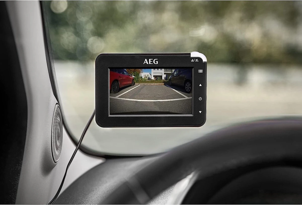 AEG RV 4.3 Achteruitrijcamera Op Zonne-energie, Draadloos, Digitaal, Parkeer-/rangeerhulp, Met Radiozender, Lcd-dual-display, Waterdicht, Nachtzicht 7 AEG RV 4.3 Achteruitrijcamera Op Zonne-energie, Draadloos, Digitaal, Parkeer-/rangeerhulp, Met Radiozender, Lcd-dual-display, Waterdicht, Nachtzicht - Afbeelding 5