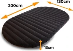 Deryan Luxe Twin Luchtbed - Tweepersoons Luchtbed Inclusief Pomp - 200 Cm X 130 X 13 Cm -Winkel Voor Kampeerartikelen 1200x831 6