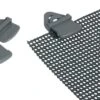 Bo-Camp Tenttapijt Clips - Universeel - 4 Stuks - Grijs