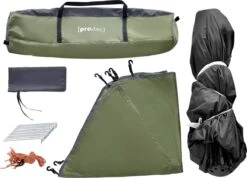 Pro-Tec Tent Nybro Automatisch 240x205x140 Cm Donkergroen -Winkel Voor Kampeerartikelen 1200x866 3