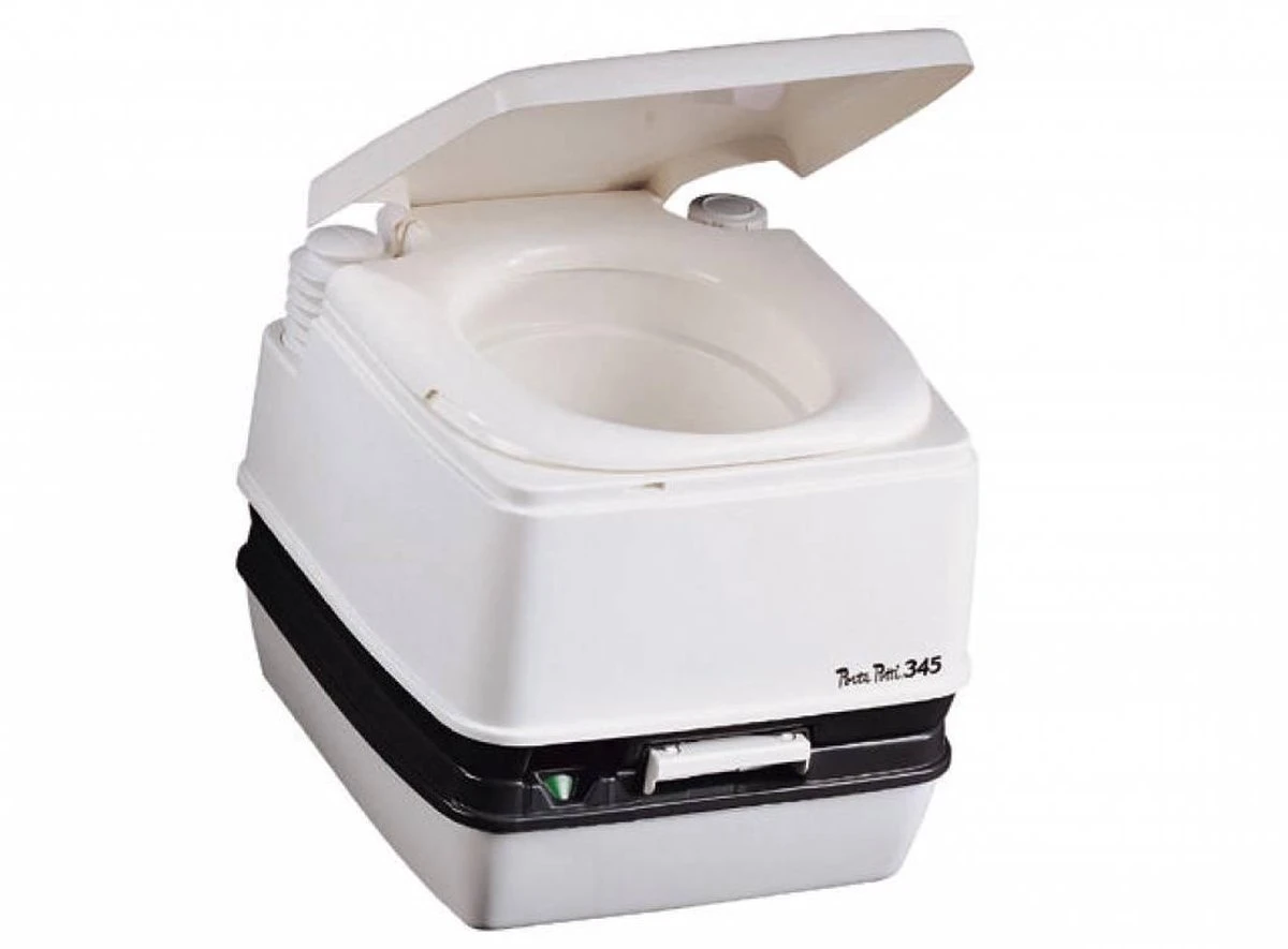 Thetford Qube 335 Porta Potti - Met Hold Down Kit - Wit 4 Thetford Qube 335 Porta Potti - Met Hold Down Kit - Wit - Afbeelding 2