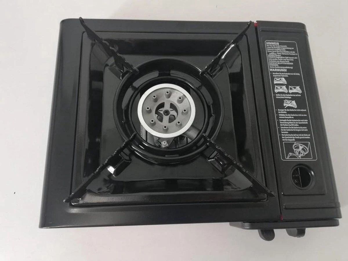 CAMPGAS Draagbare Gasfornuis|Camping Kooktoestel| Draagbaar Gasfornuis|Gasbranders|kookstel| 4 CAMPGAS Draagbare Gasfornuis|Camping Kooktoestel| Draagbaar Gasfornuis|Gasbranders|kookstel| - Afbeelding 2