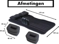 Auto Luchtbed - Auto Bed - Auto Matras - Achterbank En Achterbak - 2 Persoons - Incl. Elektrische Pomp - 175 X 125 CM -Winkel Voor Kampeerartikelen 1200x910 8