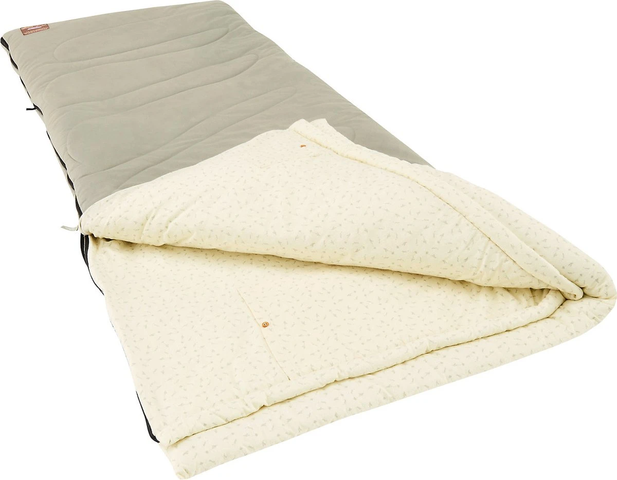 Coleman Monstera L Slaapzak - 205 X 85 Cm - Beige 4 Coleman Monstera L Slaapzak - 205 X 85 Cm - Beige - Afbeelding 2