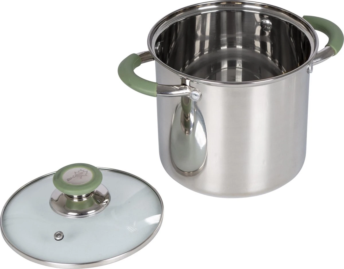 Bo-Camp - Pannenset - Elan Plus - 3-Delig - RVS 5 Bo-Camp - Pannenset - Elan Plus - 3-Delig - RVS - Afbeelding 3