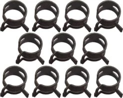 WiseGoods - Slangklemmen Set - Slangenklemmen - Veerklemmen - Slangklem - Set 6, 7, 8, 9, 10mm - Metalen Klem - Set 75 Stuks