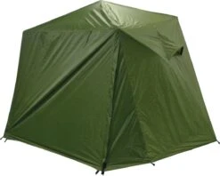 FisherPro Karpertent Met Stormcover – Vistent – Tent - Bescherming Tegen Zon En Wind – 100% Waterdichte Stormhoes – Met Handige Meeneemtas – Ook Geschikt Als Strandtent Of Festivaltent – Extra Veiligheid En Warmte Door Stormcover -Winkel Voor Kampeerartikelen 1200x960 9