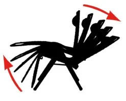 Crespo Relaxstoel - AP-232 Air-Deluxe - Grijs (86) -Winkel Voor Kampeerartikelen 1200x965