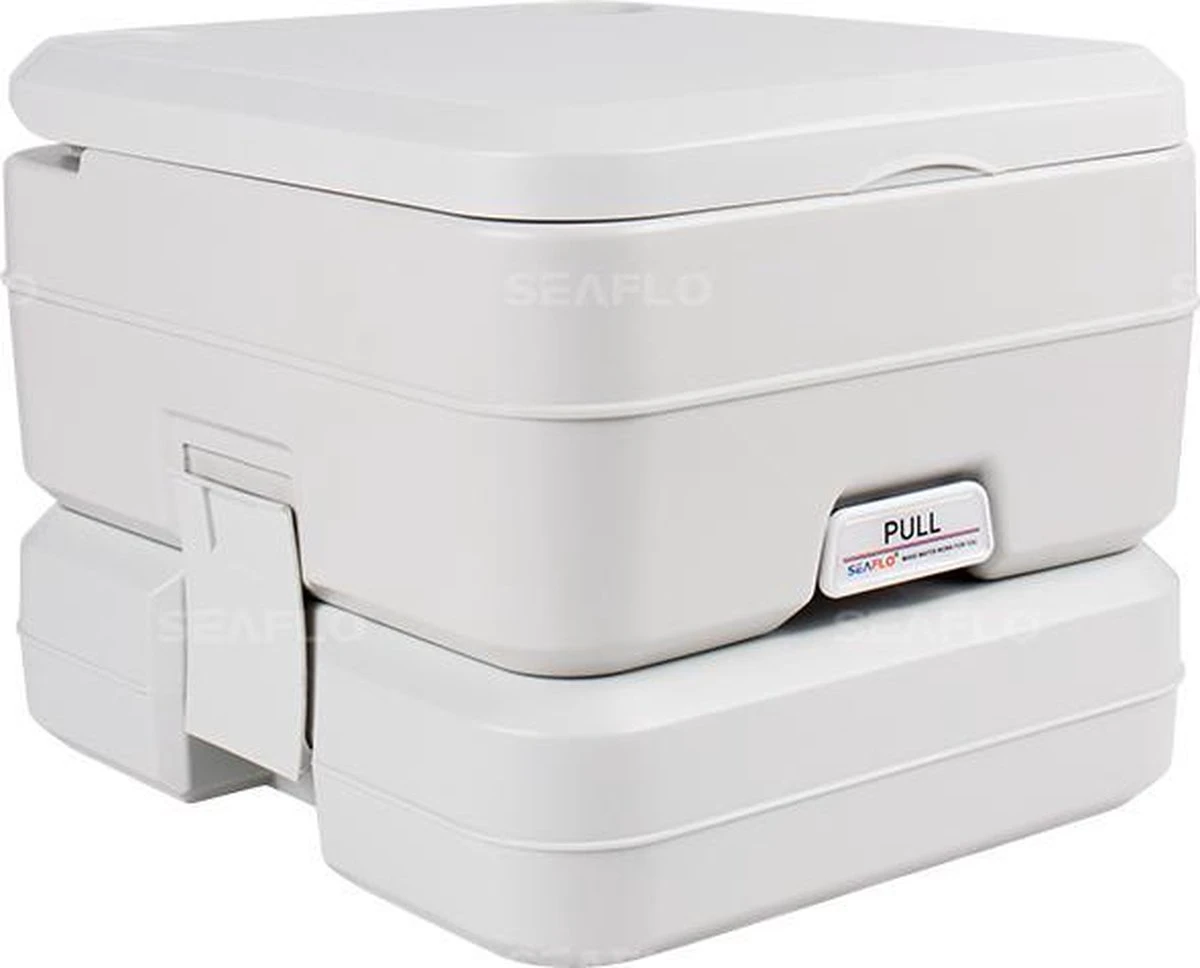 SeaFlo Portable Toilet - Meeneembaar Toilet - Draagbaar Toilet - Chemisch Toilet 10liter - Camping Toilet 10l - WC 4 SeaFlo Portable Toilet - Meeneembaar Toilet - Draagbaar Toilet - Chemisch Toilet 10liter - Camping Toilet 10l - WC - Afbeelding 2