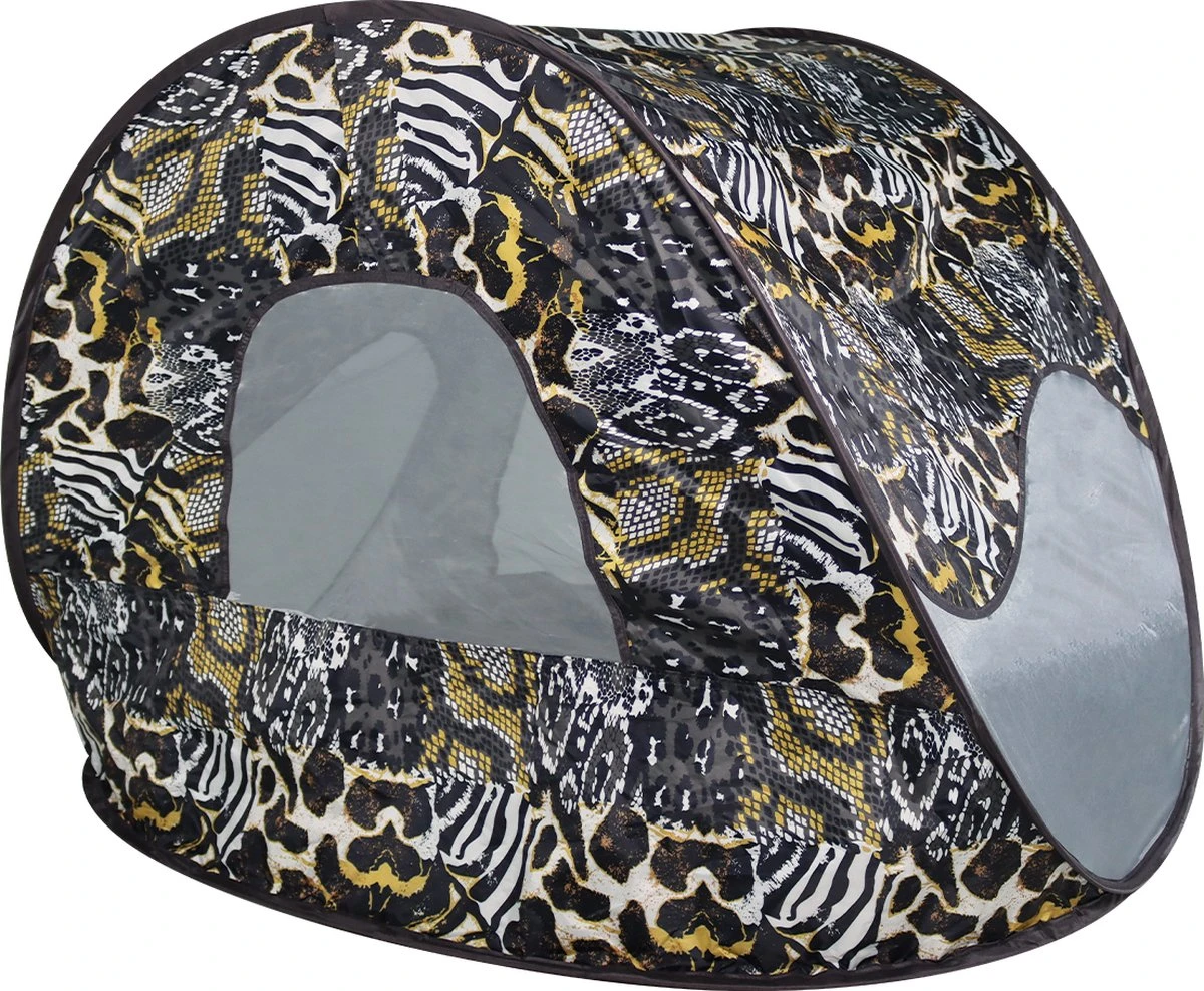 Deryan Luxe Pop Up Strandtent - Anti-UV 50+ - Zoo 8 Deryan Luxe Pop Up Strandtent - Anti-UV 50+ - Zoo - Afbeelding 6